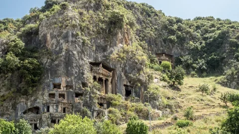 Tumbas Lícias de Fethiye (Tumba de Amintas)