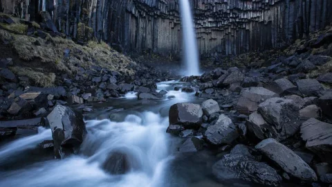 Cachoeira Svartifoss