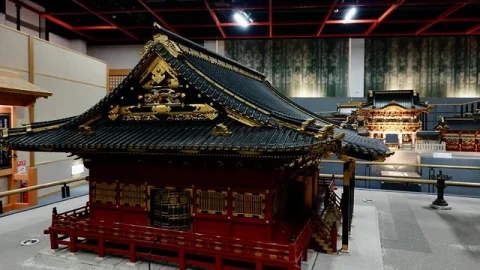 Santuário Sakurayama Hachimangu e Salão de Exposição dos Carros Alegóricos