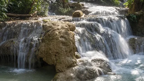 Cachoeiras Kuang Si (Tat Kuang Si)