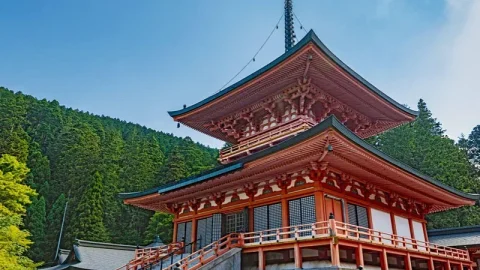 Templo Enryaku-ji do Monte Hieizan